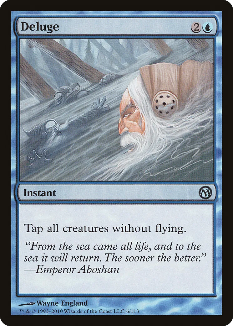 Deluge — Duels of the Planeswalkers — Magic: The Gathering