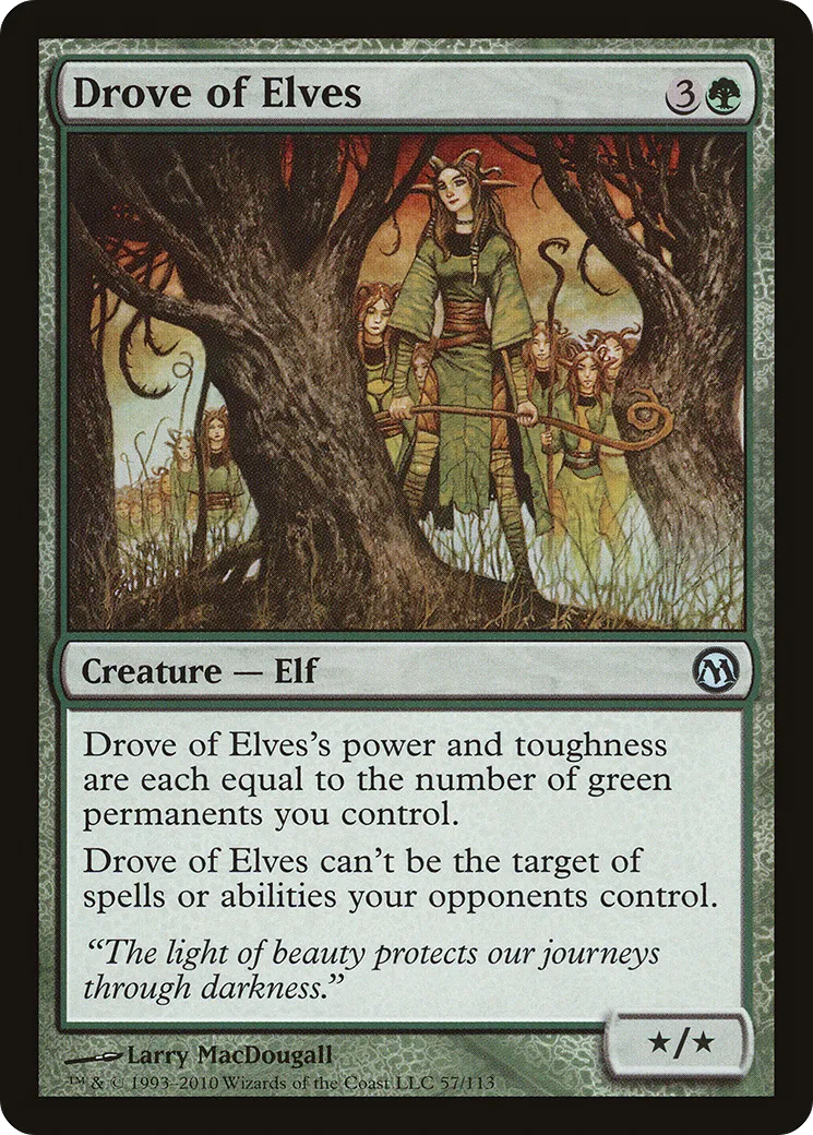 Troupe d'elfes — Duels of the Planeswalkers — Magic: The Gathering