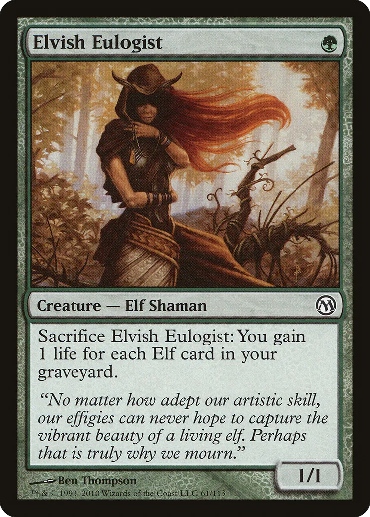 Elvish Eulogist — Duels of the Planeswalkers — Magic: The Gathering