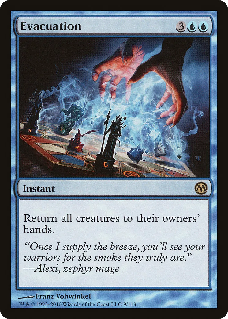 Evacuation — Duels of the Planeswalkers — Magic: The Gathering