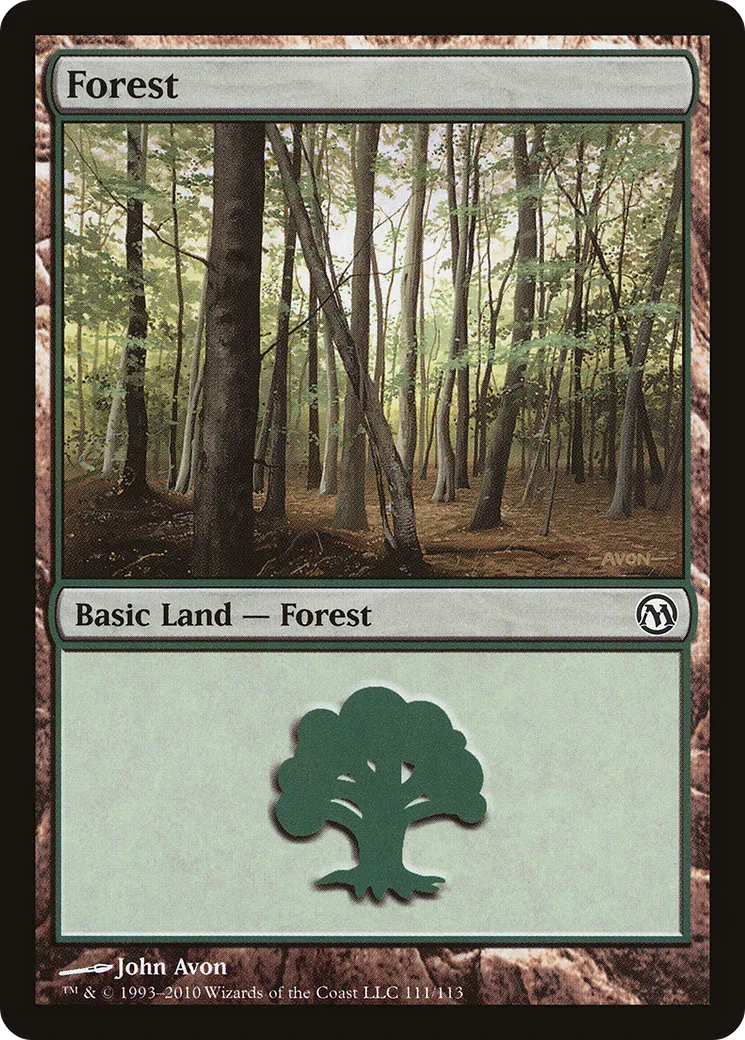 Forêt — Duels of the Planeswalkers — Magic: The Gathering