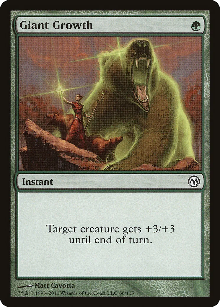 Croissance gigantesque — Duels of the Planeswalkers — Magic: The Gathering