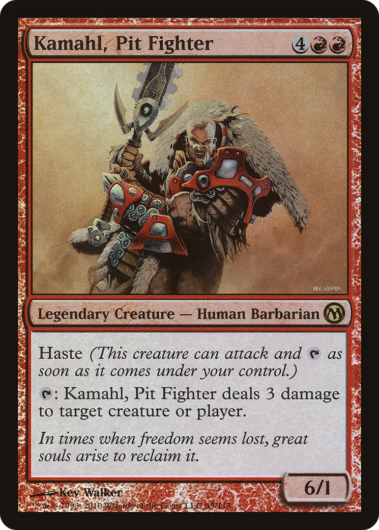 Kamahl, sangrahbaire — Duels of the Planeswalkers — Magic: The Gathering