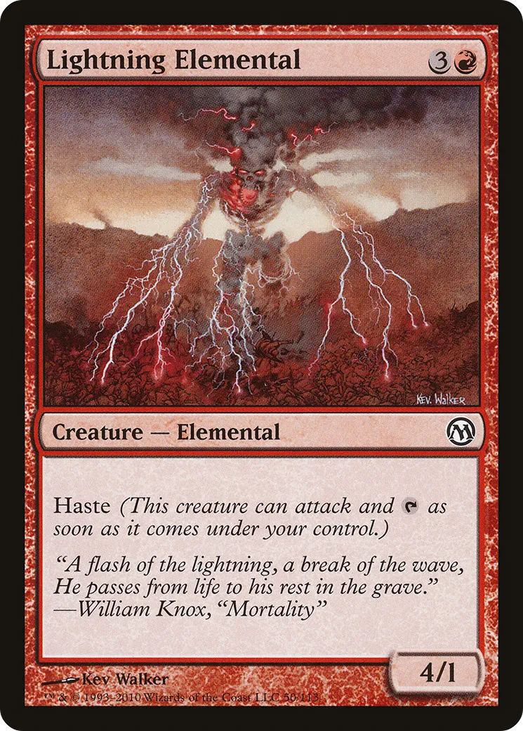 Élémental d'éclair — Duels of the Planeswalkers — Magic: The Gathering