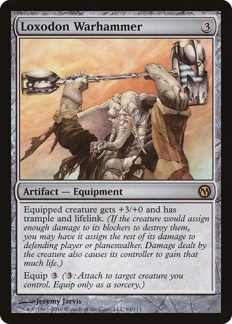 Marteau de guerre loxodon — Duels of the Planeswalkers — Magic: The Gathering