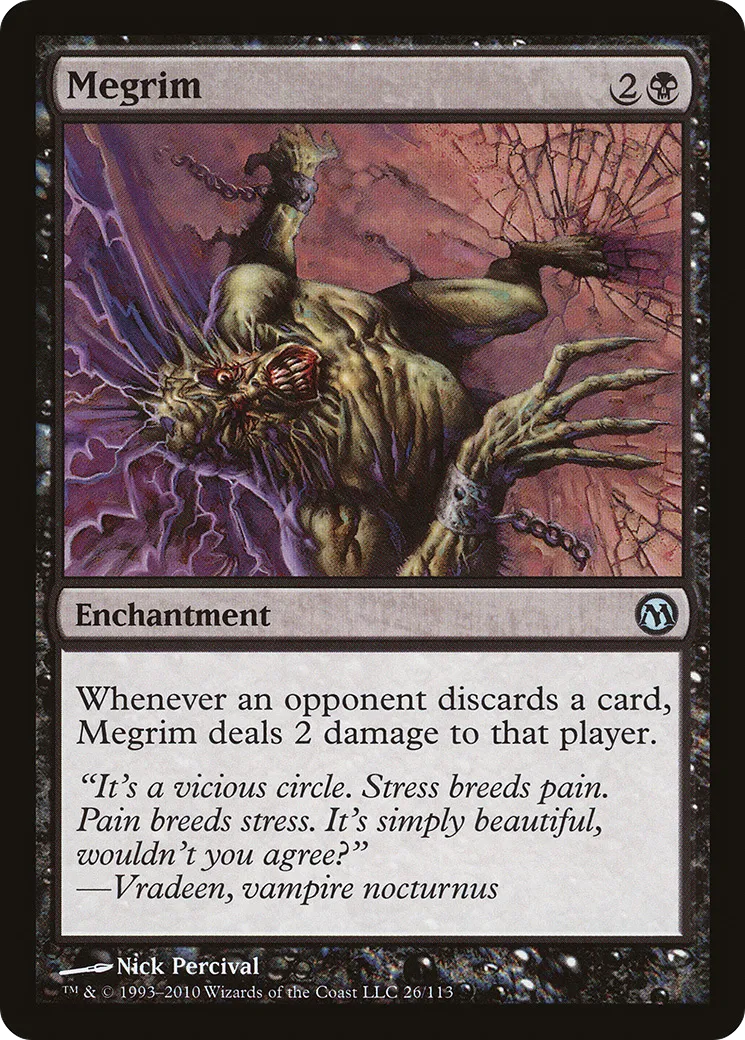 Megrim — Duels of the Planeswalkers — Magic: The Gathering