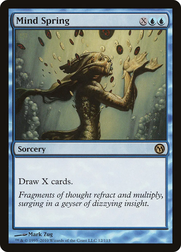 Mind Spring — Duels of the Planeswalkers — Magic: The Gathering