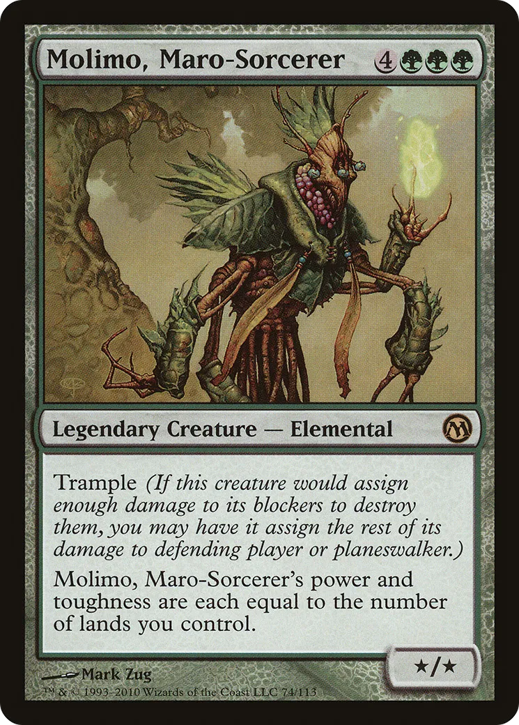 Molimo, maro-sorcier — Duels of the Planeswalkers — Magic: The Gathering