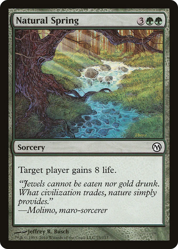 Source naturelle — Duels of the Planeswalkers — Magic: The Gathering