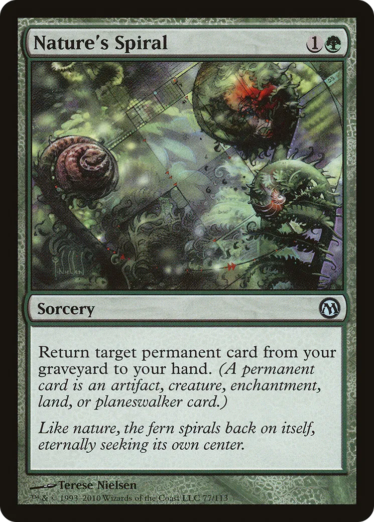 Nature's Spiral — Duels of the Planeswalkers — Magic: The Gathering