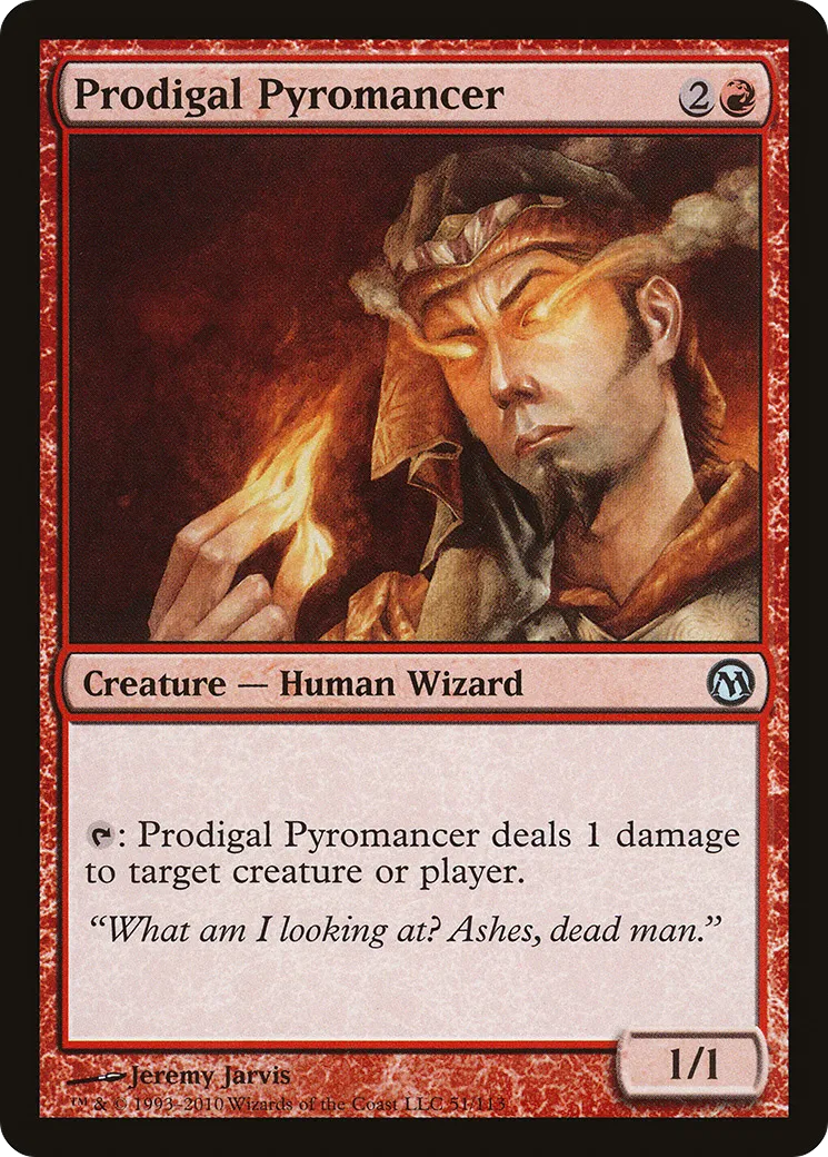 Pyromancien sybarite — Duels of the Planeswalkers — Magic: The Gathering