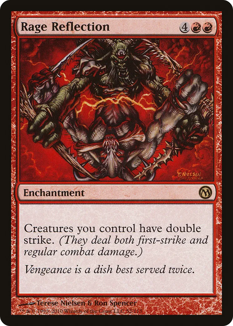 Réverbération de rage — Duels of the Planeswalkers — Magic: The Gathering