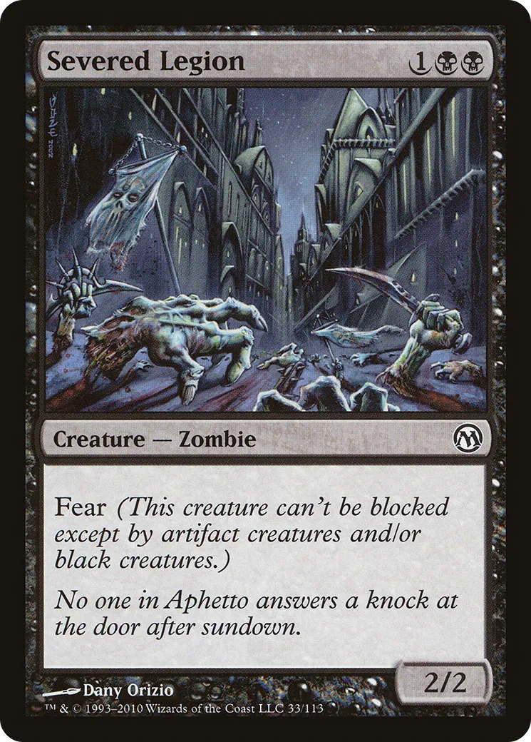 Severed Legion — Duels of the Planeswalkers — Magic: The Gathering