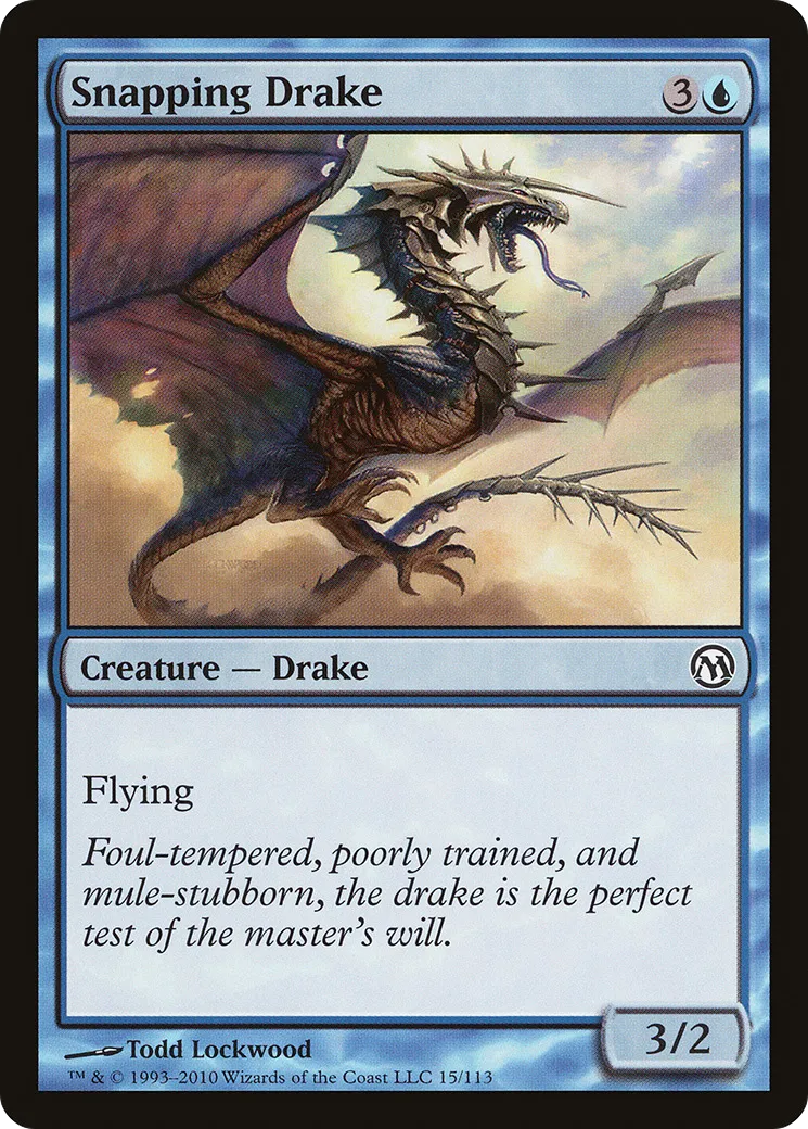 Snapping Drake — Duels of the Planeswalkers — Magic: The Gathering