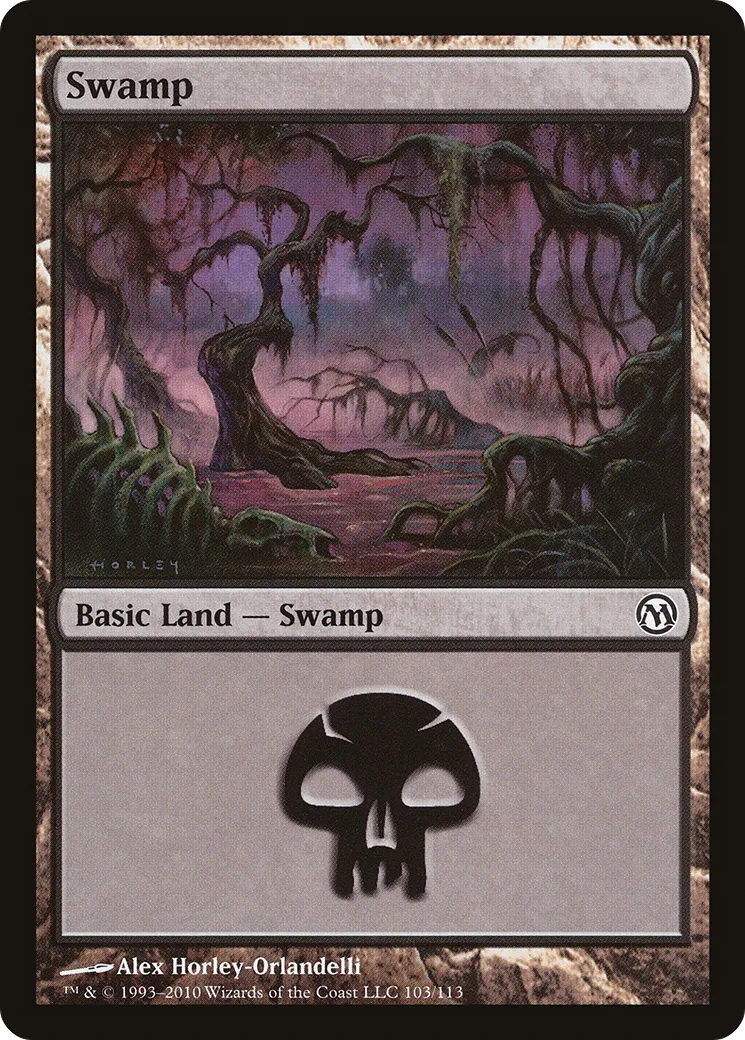 Swamp — Duels of the Planeswalkers — Magic: The Gathering