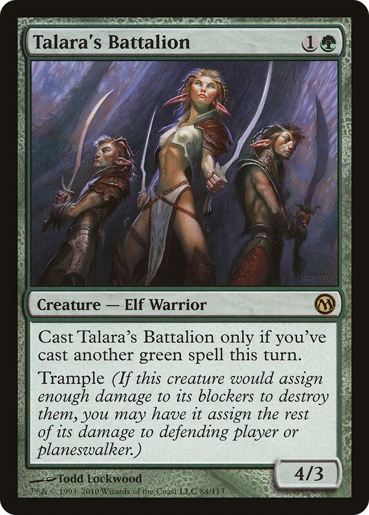 Bataillon de Talara — Duels of the Planeswalkers — Magic: The Gathering