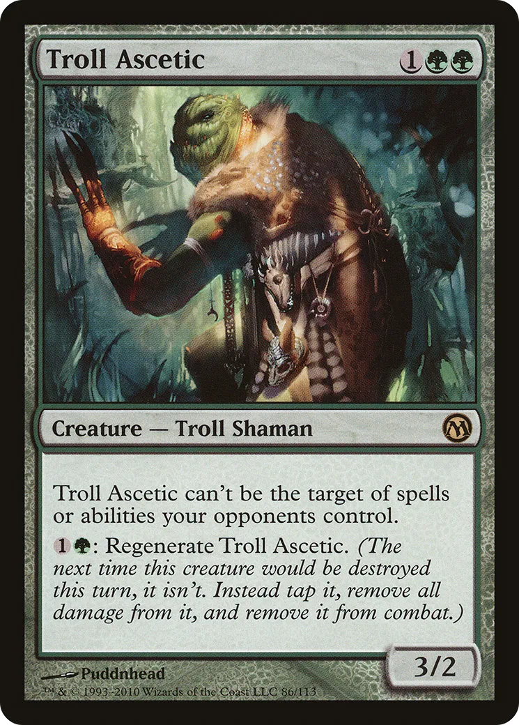 Ascète troll — Duels of the Planeswalkers — Magic: The Gathering