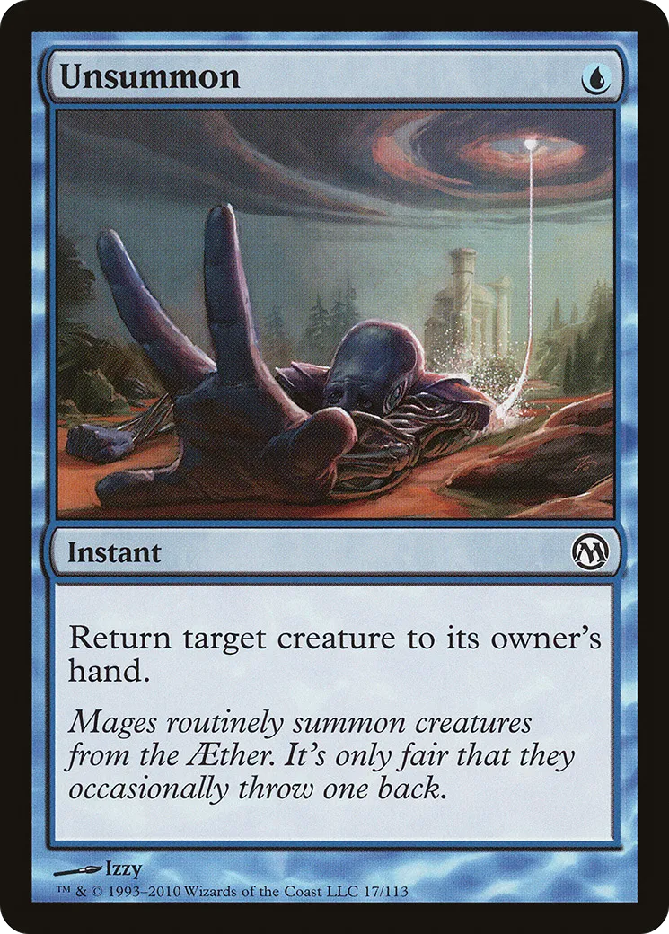 Unsummon — Duels of the Planeswalkers — Magic: The Gathering