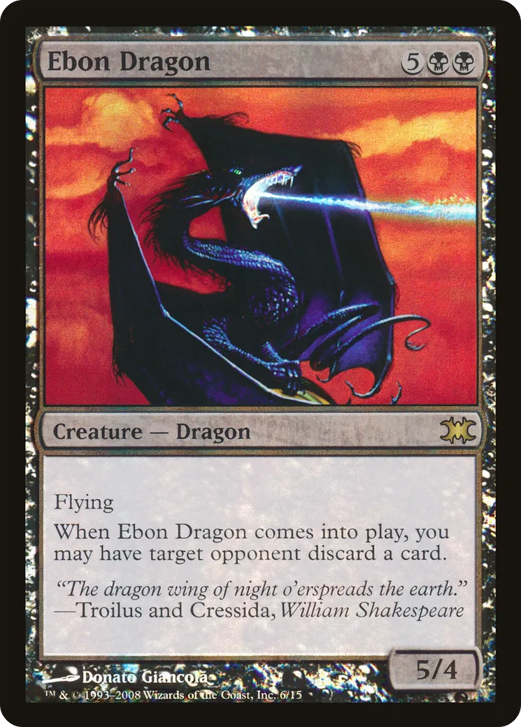 Ebon Dragon — From the Vault: Dragons — Magic: The Gathering