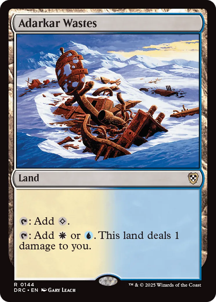 Landes d'Adarkar — Aetherdrift Commander — Magic: The Gathering