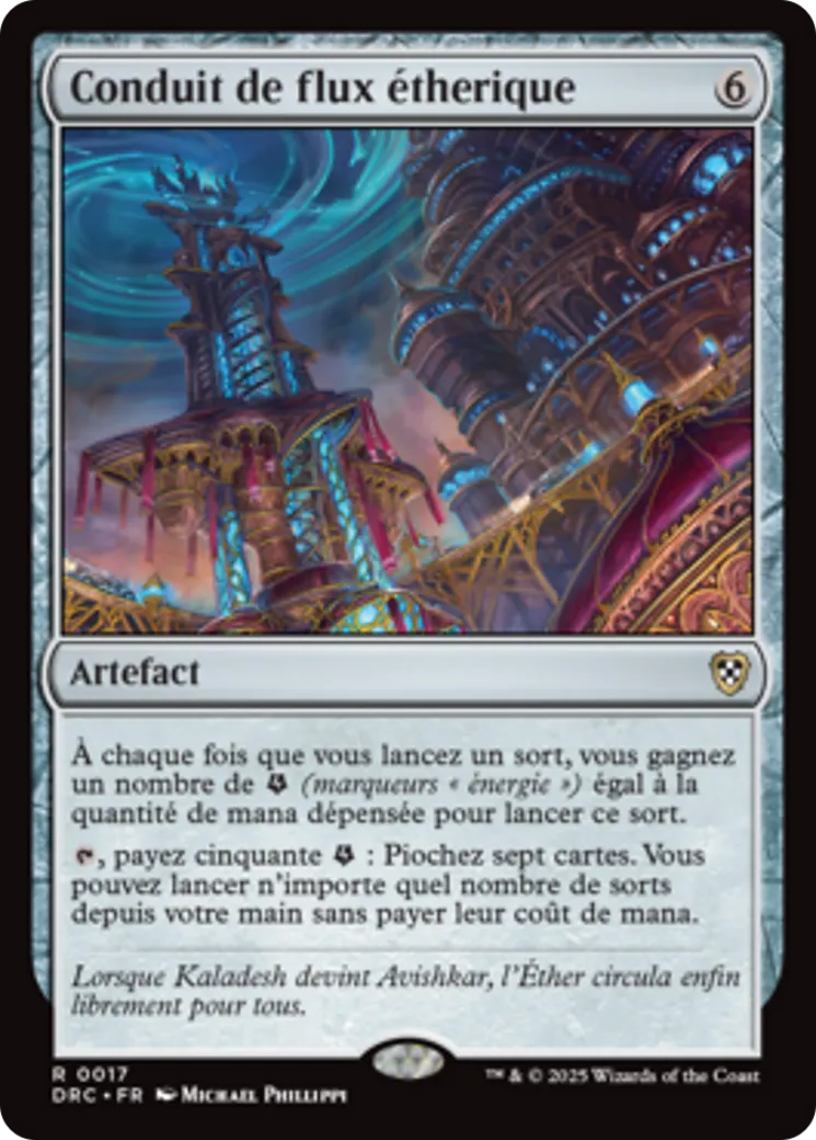 Conduit de flux étherique — Aetherdrift Commander — Magic: The Gathering