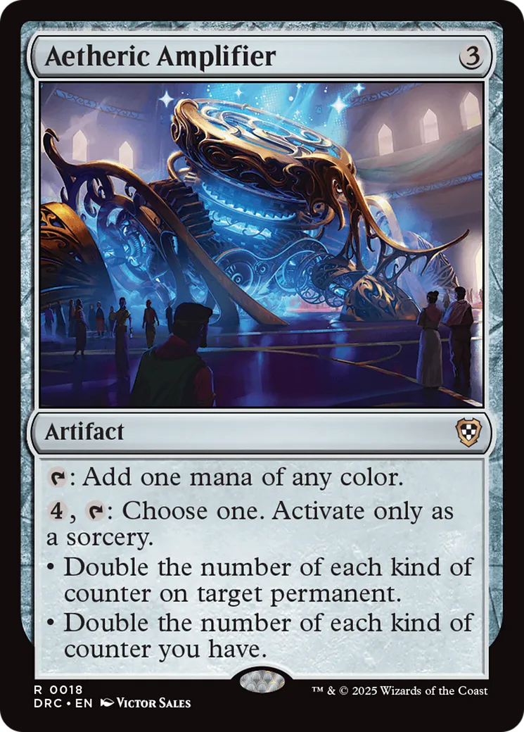 Aetheric Amplifier — Aetherdrift Commander — Magic: The Gathering