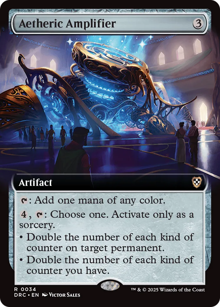 Aetheric Amplifier — Aetherdrift Commander — Magic: The Gathering
