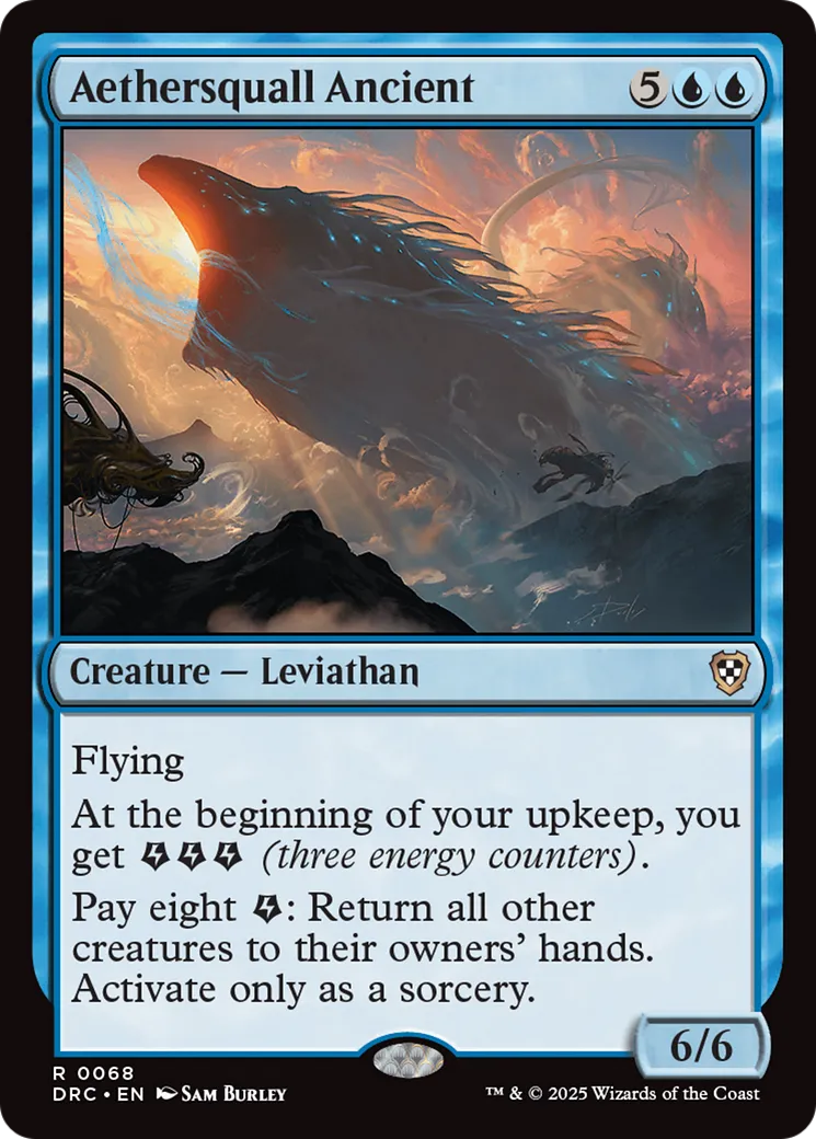 Aethersquall Ancient — Aetherdrift Commander — Magic: The Gathering