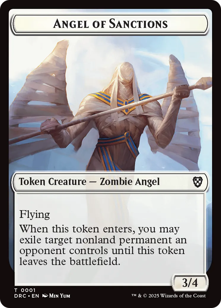 Angel of Sanctions — Aetherdrift Commander — Magic: The Gathering