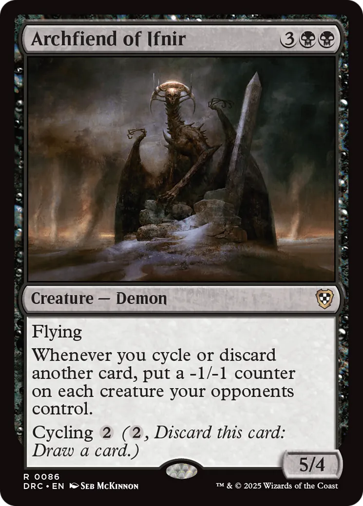 Archifielleux d'Ifnir — Aetherdrift Commander — Magic: The Gathering