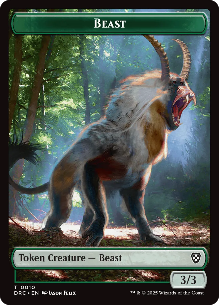 Beast — Aetherdrift Commander — Magic: The Gathering