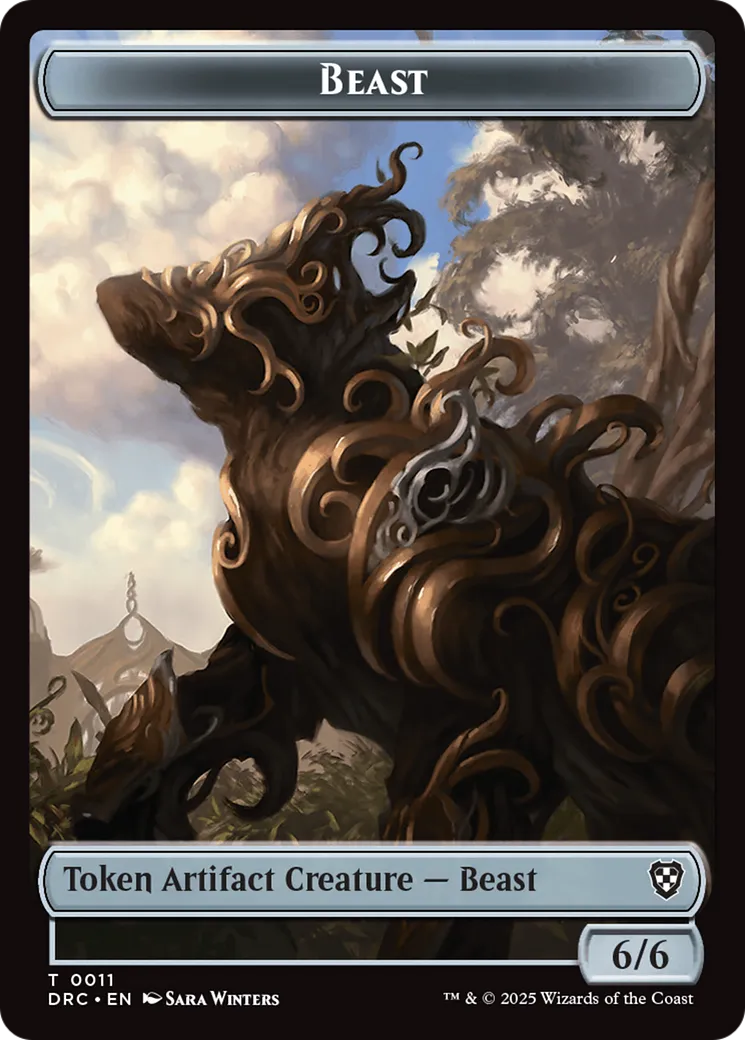Beast — Aetherdrift Commander — Magic: The Gathering