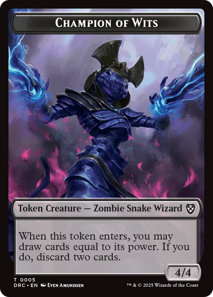Champion of Wits — Aetherdrift Commander — Magic: The Gathering