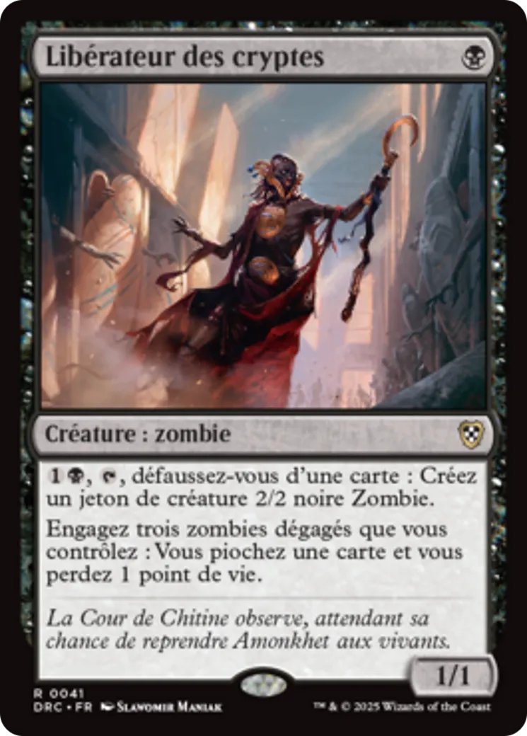 Libérateur des cryptes — Aetherdrift Commander — Magic: The Gathering