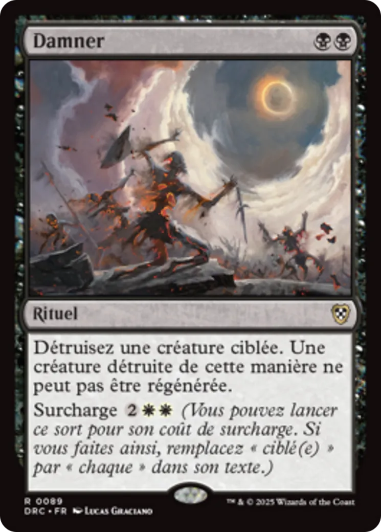 Damner — Aetherdrift Commander — Magic: The Gathering