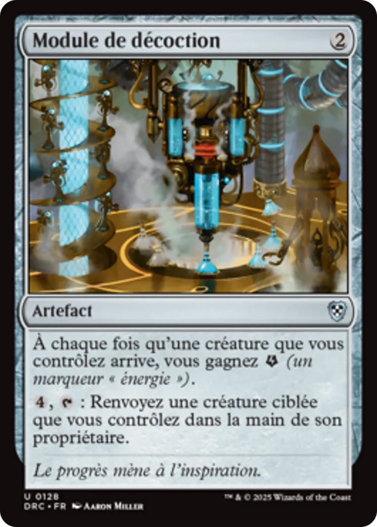 Module de décoction — Aetherdrift Commander — Magic: The Gathering