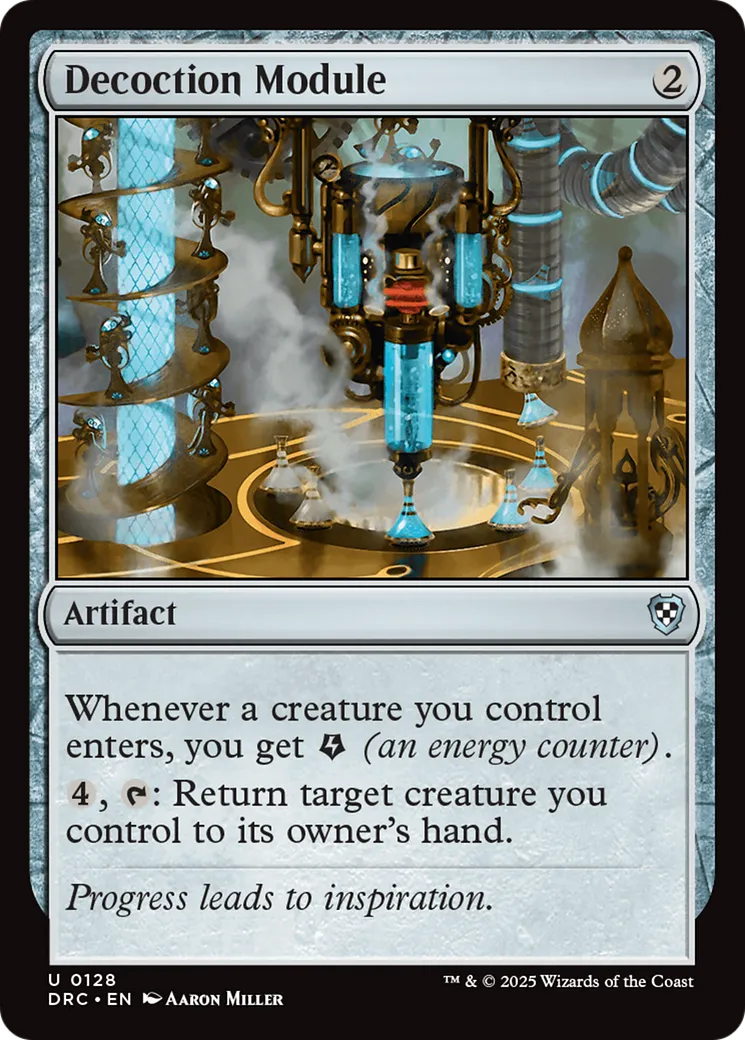 Module de décoction — Aetherdrift Commander — Magic: The Gathering