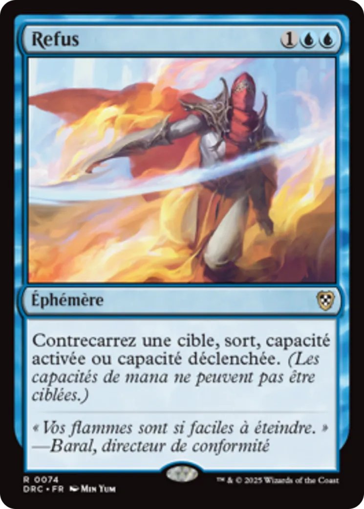 Refus — Aetherdrift Commander — Magic: The Gathering
