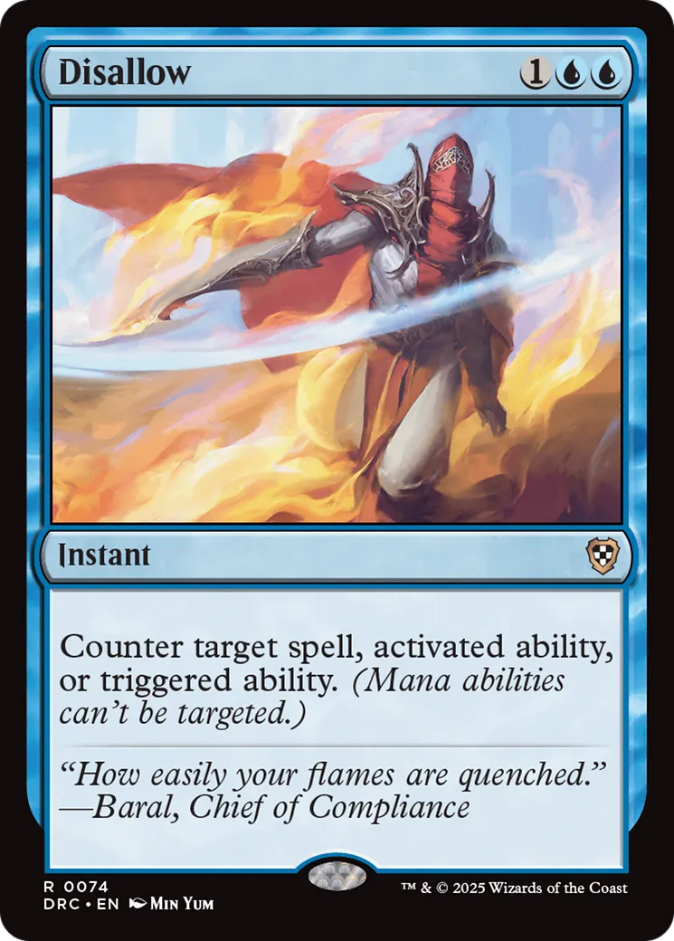 Refus — Aetherdrift Commander — Magic: The Gathering
