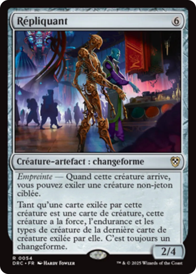 Répliquant — Aetherdrift Commander — Magic: The Gathering