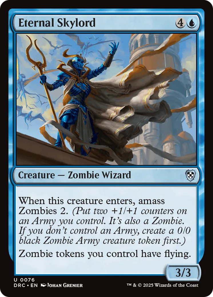 Éternel seigneur céleste — Aetherdrift Commander — Magic: The Gathering