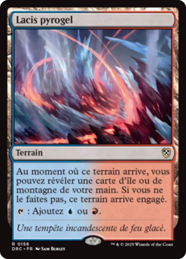 Lacis pyrogel — Aetherdrift Commander — Magic: The Gathering