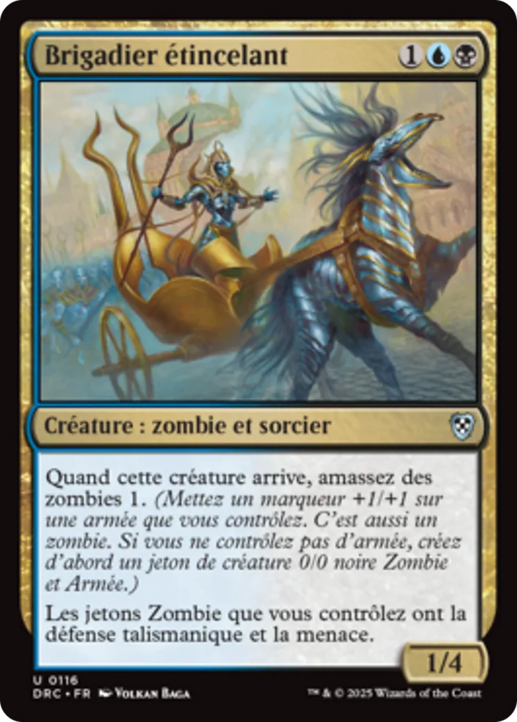 Brigadier étincelant from Aetherdrift Commander - Magic: The Gathering