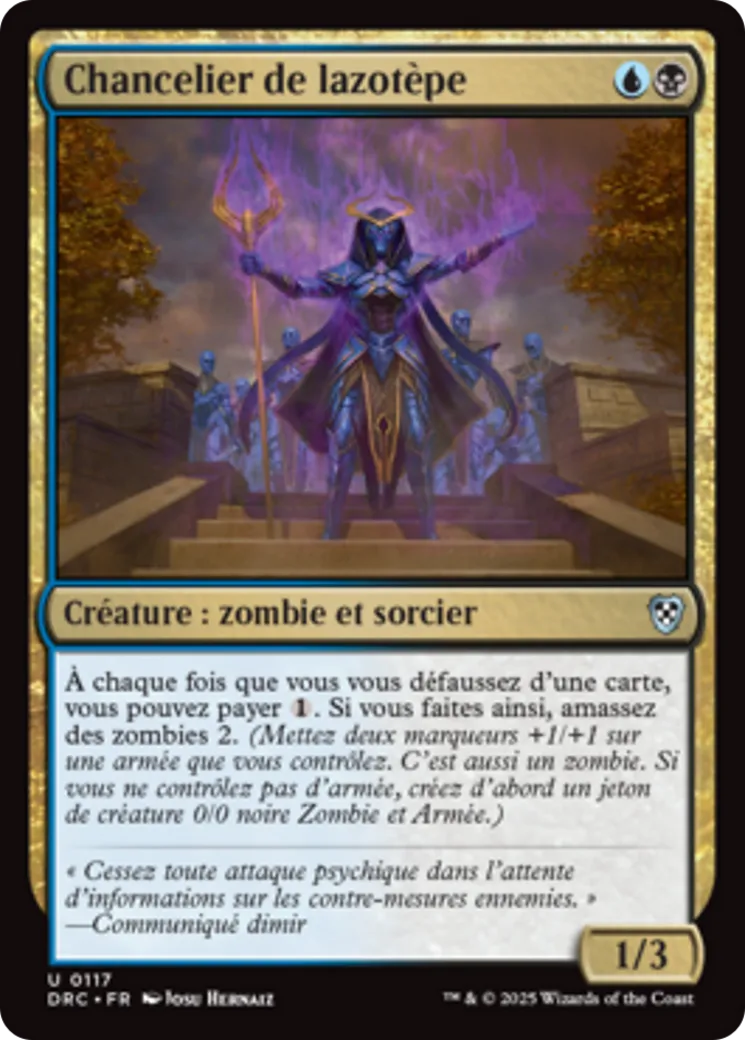Chancelier de lazotèpe — Aetherdrift Commander — Magic: The Gathering