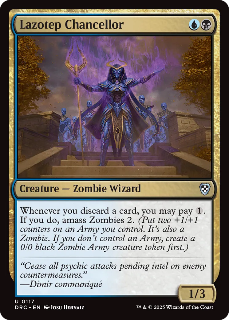 Chancelier de lazotèpe — Aetherdrift Commander — Magic: The Gathering