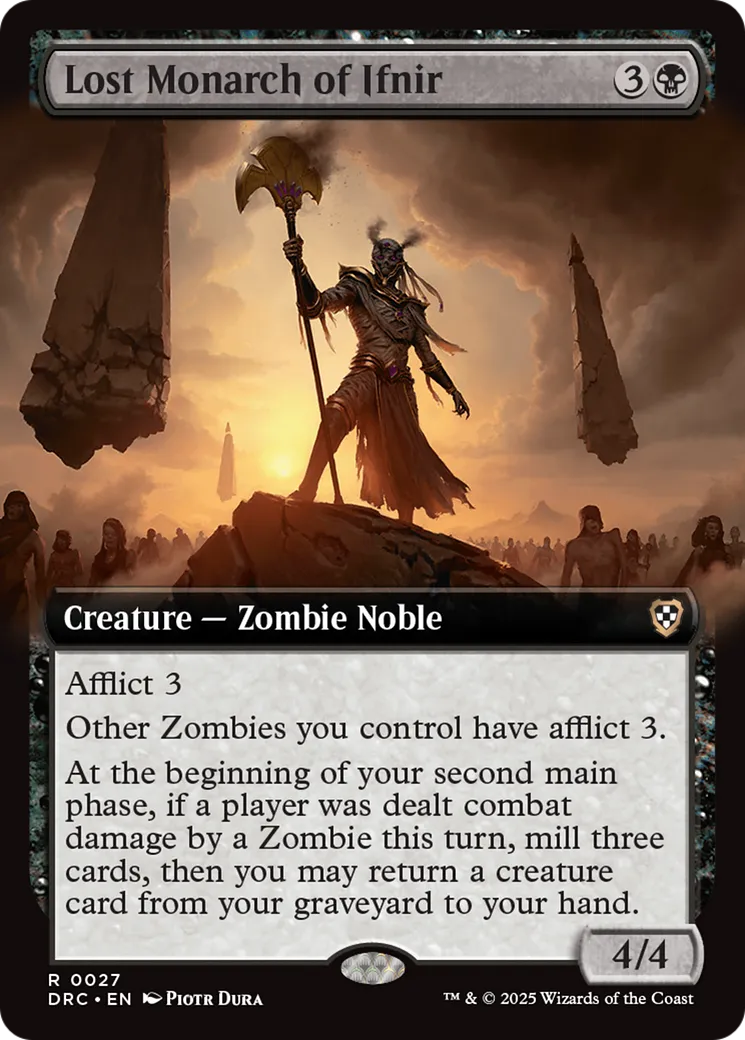 Lost Monarch of Ifnir — Aetherdrift Commander — Magic: The Gathering