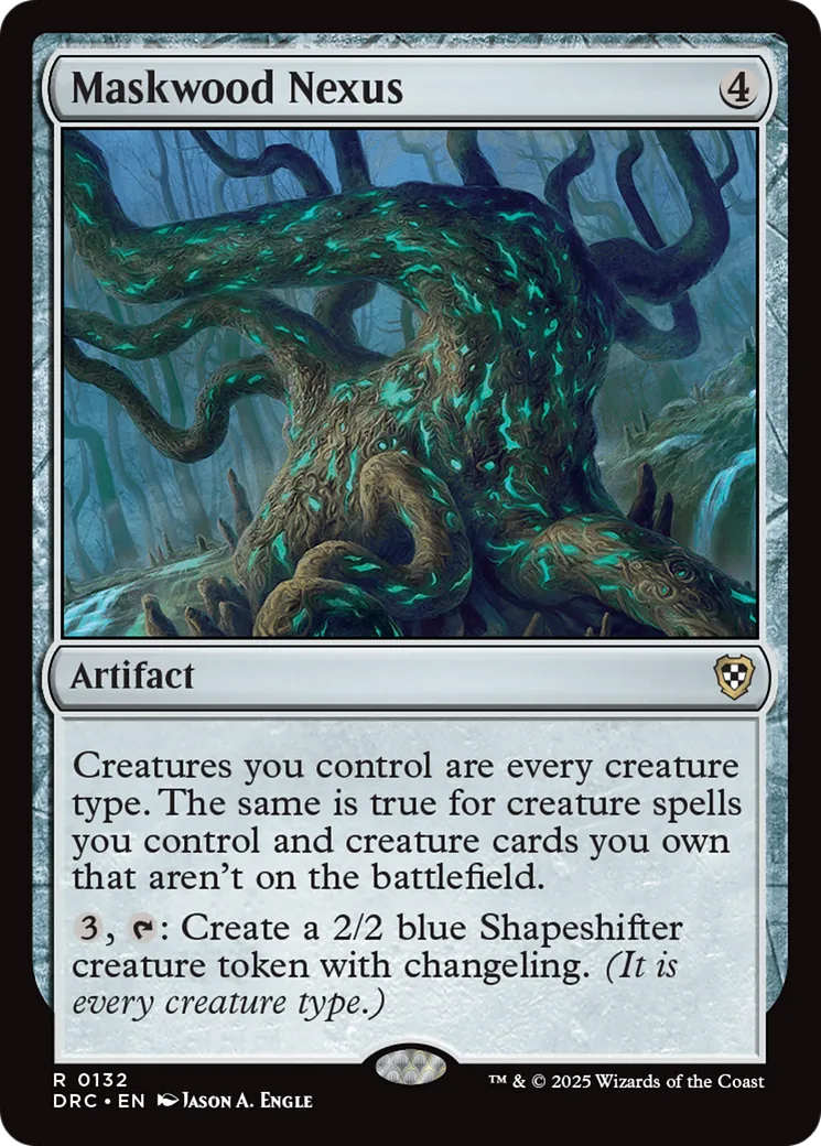 Maskwood Nexus — Aetherdrift Commander — Magic: The Gathering