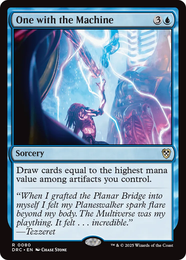 One with the Machine — Aetherdrift Commander — Magic: The Gathering