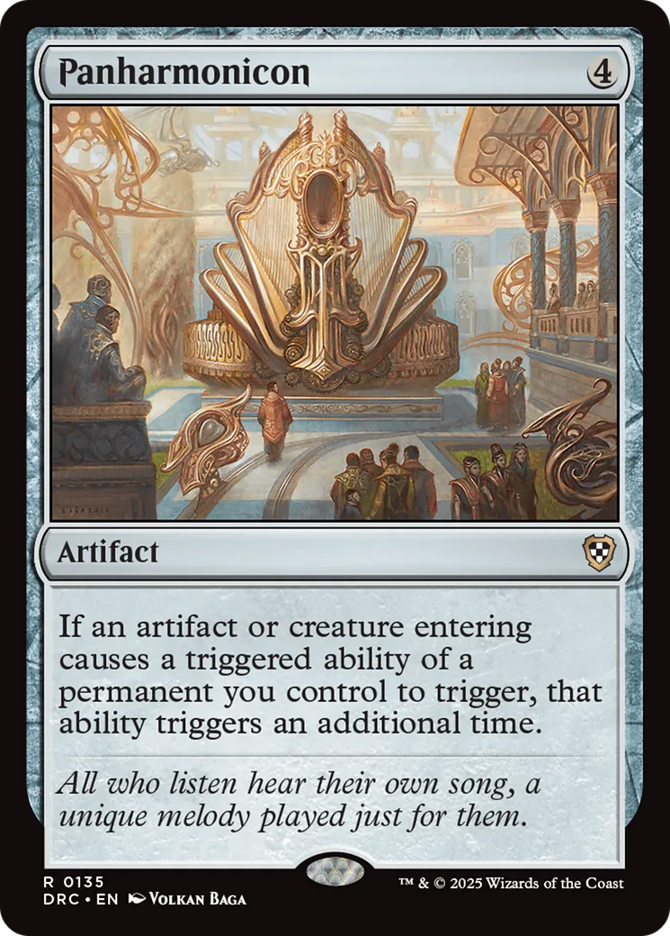 Panharmonicon — Aetherdrift Commander — Magic: The Gathering