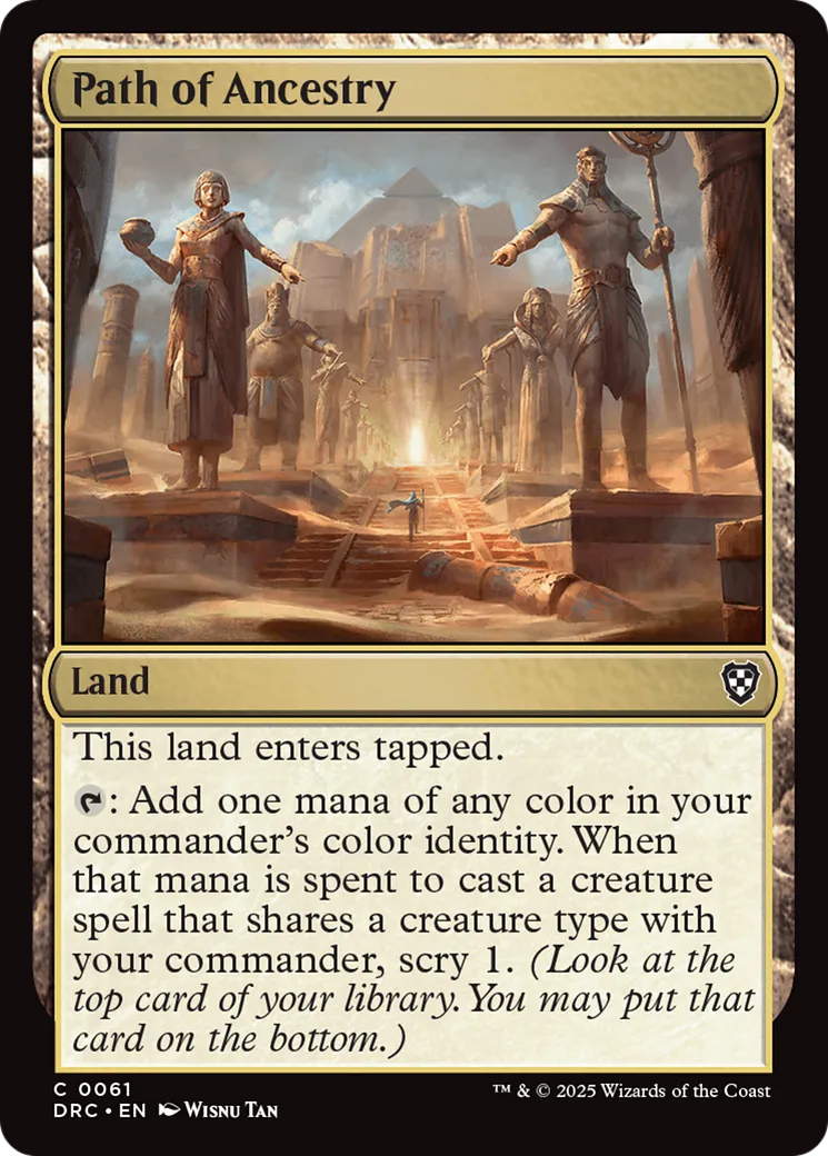 Voie de l'Ascendance — Aetherdrift Commander — Magic: The Gathering